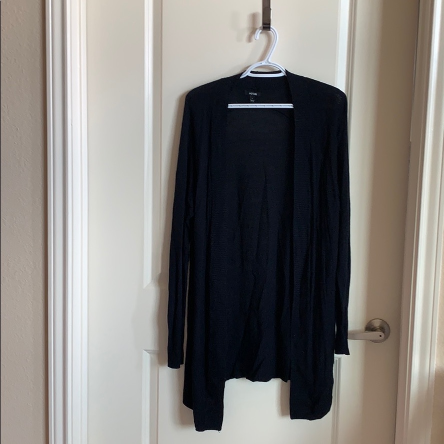 Black Lightweight Cardigan